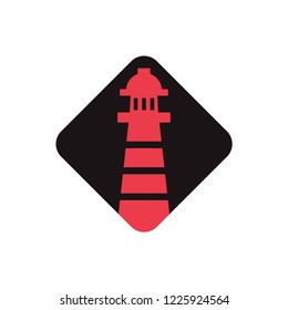 Lighthouse flat logo
