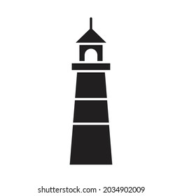 Lighthouse Glyph Style vector icon which can easily modify or edit 