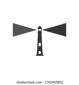 Lighthouse graphic design template vector isolated