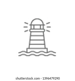 Lighthouse, Holland icon. Element of Holland icon. Thin line icon for website design and development, app development. Premium icon