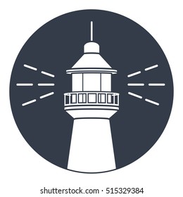 Lighthouse icon.