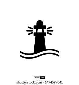 lighthouse icon, design inspiration vector template for interface and any purpose
