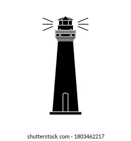 Lighthouse icon. icon design. vector illustration