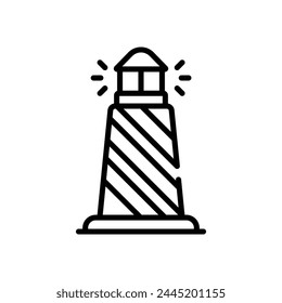 Lighthouse icon design vector stock