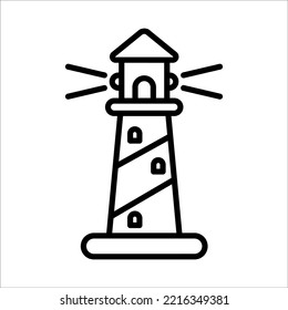 Lighthouse icon Design Vector Template Illustration