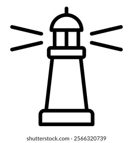 Lighthouse Icon Element For Design