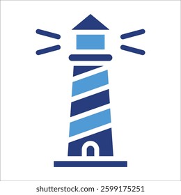 Lighthouse Icon Element For Design