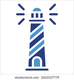 Lighthouse Icon Element For Design