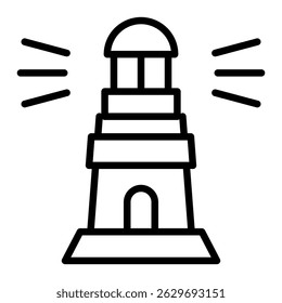 Lighthouse Icon Element For Design
