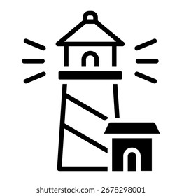 Elemento De Ícone De Farol Para Design