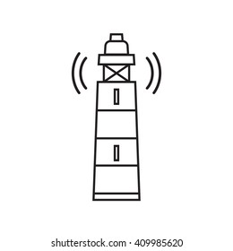 Lighthouse icon, eps10, Lighthouse simple icon vector, icon eps, icon jpg,  icon picture,  icon flat,  icon app, web
