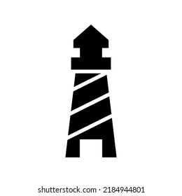 lighthouse icon or logo isolated sign symbol vector illustration - high quality black style vector icons
