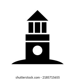lighthouse icon or logo isolated sign symbol vector illustration - high quality black style vector icons
