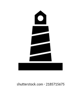 lighthouse icon or logo isolated sign symbol vector illustration - high quality black style vector icons
