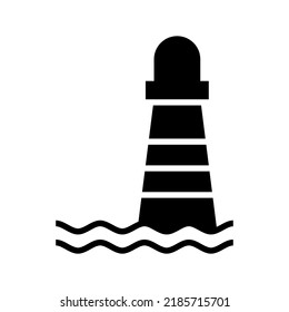 lighthouse icon or logo isolated sign symbol vector illustration - high quality black style vector icons
