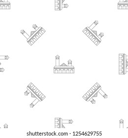 Lighthouse icon. Outline illustration of lighthouse vector icon for web design isolated on white background