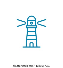 lighthouse icon Outline Vector