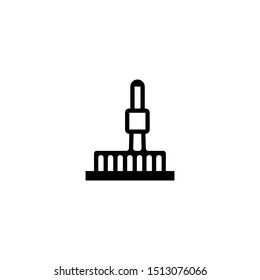 Lighthouse icon. Sea isolated symbol