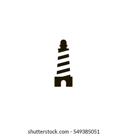 lighthouse icon. sign design
