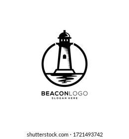 Lighthouse icon. Simple illustration of lighthouse vector icon for web