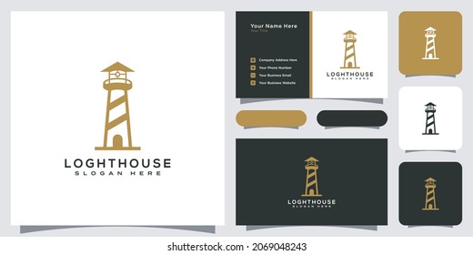 Lighthouse icon. Simple illustration of lighthouse vector icon for web