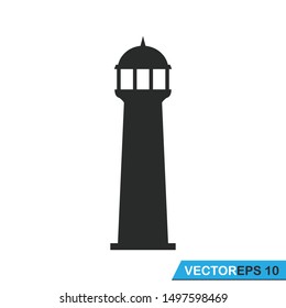 lighthouse icon vector design illustration