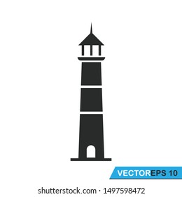 lighthouse icon vector design illustration