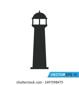 lighthouse icon vector design illustration