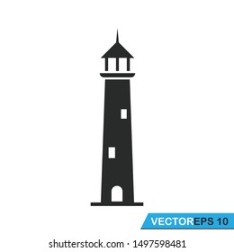 lighthouse icon vector design illustration