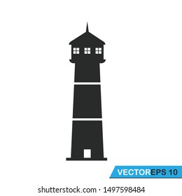 lighthouse icon vector design illustration