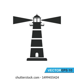 lighthouse icon vector design illustration