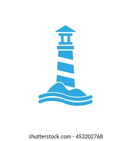 Lighthouse icon vector illustration EPS 10.