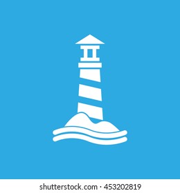 Lighthouse icon vector illustration EPS 10.