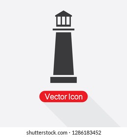 Lighthouse Icon Vector Illustration Eps10