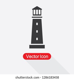 Lighthouse Icon Vector Illustration Eps10
