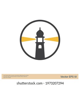 lighthouse Icon Vector illustration simple design element