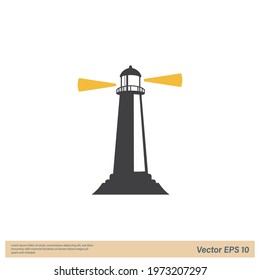lighthouse Icon Vector illustration simple design element