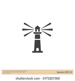 lighthouse Icon Vector illustration simple design element