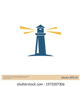 lighthouse Icon Vector illustration simple design element