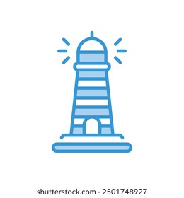 Leuchtturm-Symbol, Vektorgrafik