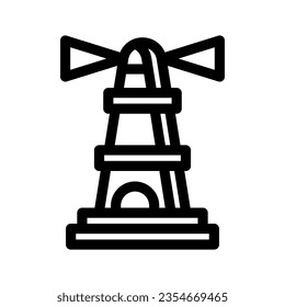 Lighthouse Icon Vector Symbol Design Illustration
