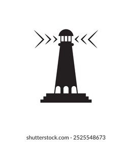 Lighthouse illustration icon element design