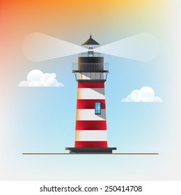 A lighthouse illustration for your design