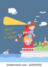 Lighthouse Kids illustration
