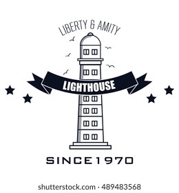 lighthouse liberty and amiti graphic