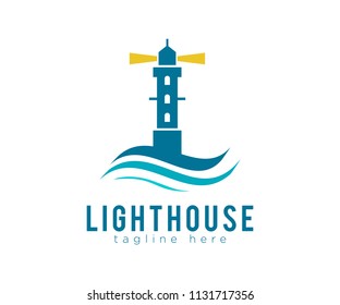 lighthouse logo for business, organization or website