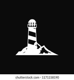 lighthouse logo design