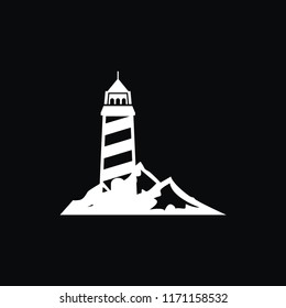 lighthouse logo design