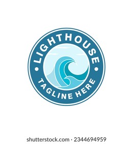 Lighthouse logo design inspiration creative idea