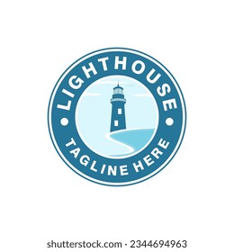 Lighthouse logo design inspiration creative idea